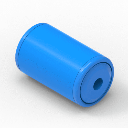 Führungsrolle Ø50mm, PVC, für höhere Belastungen