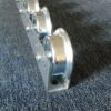 Führungsrolle Ø50mm, Stahl, mit Flansch