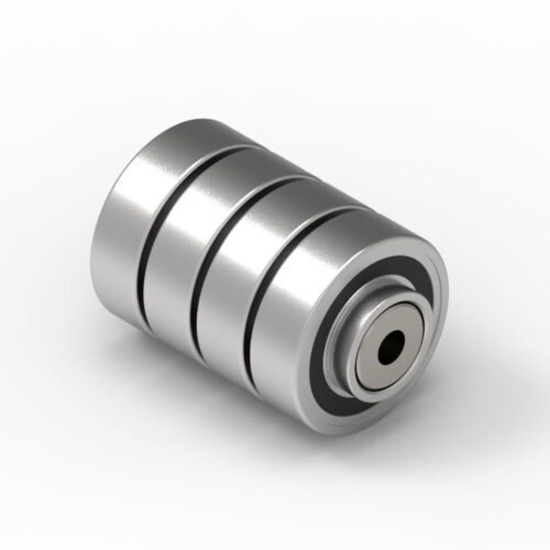 Endrolle Ø50mm, Stahl